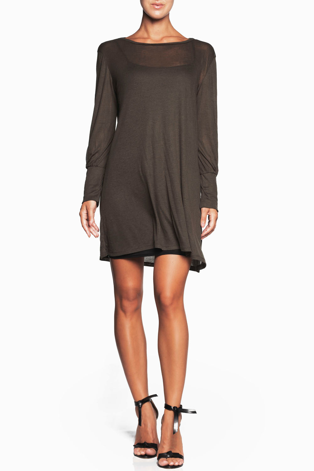 Gaia Lyocell Cashmere Dress