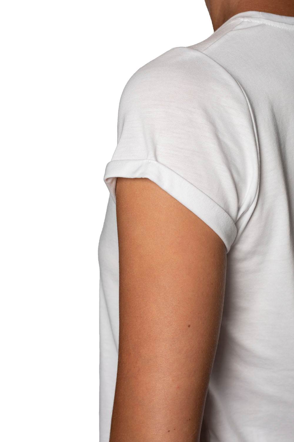 Nixie Supima Tee - White