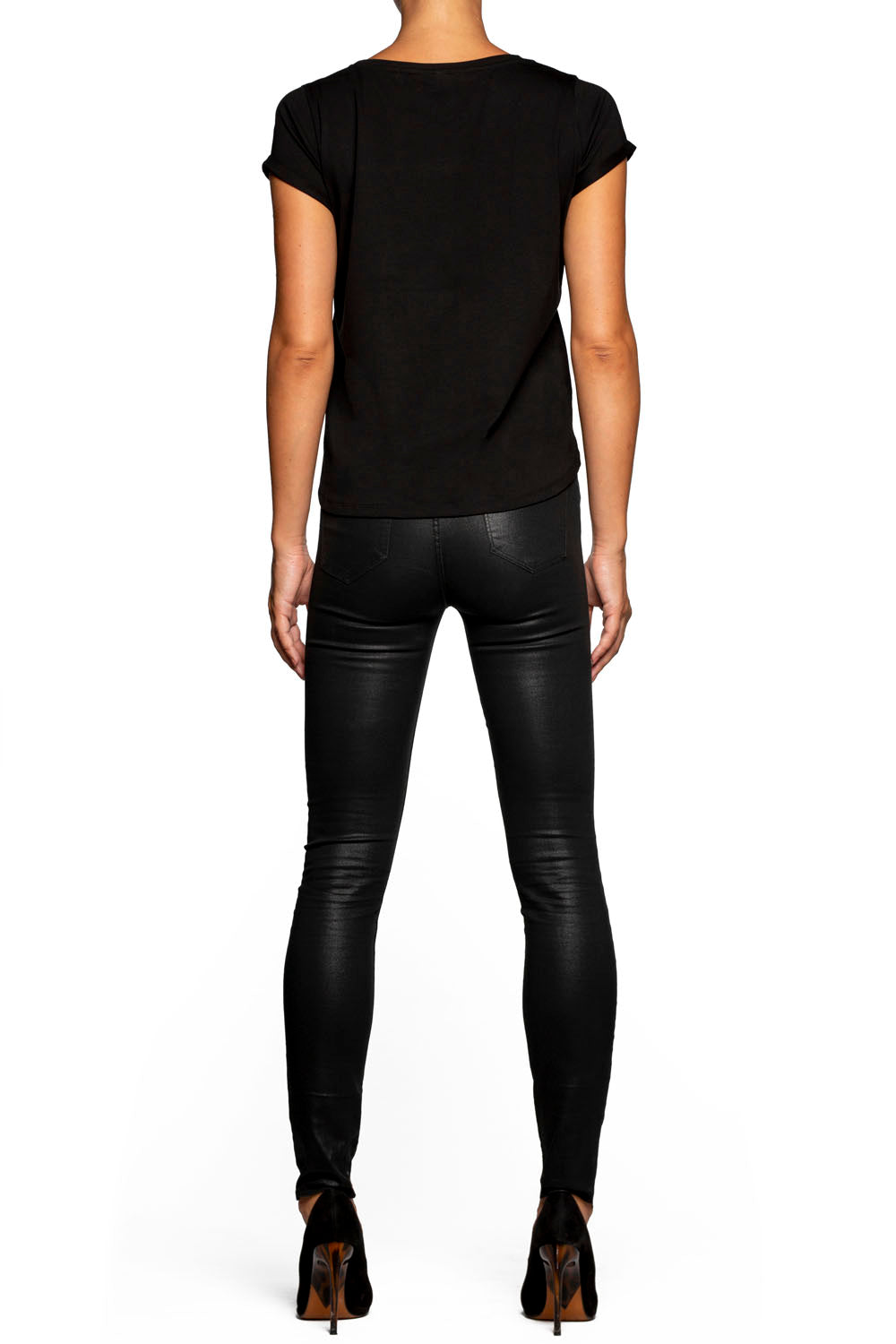 Nixie Supima Tee - Black