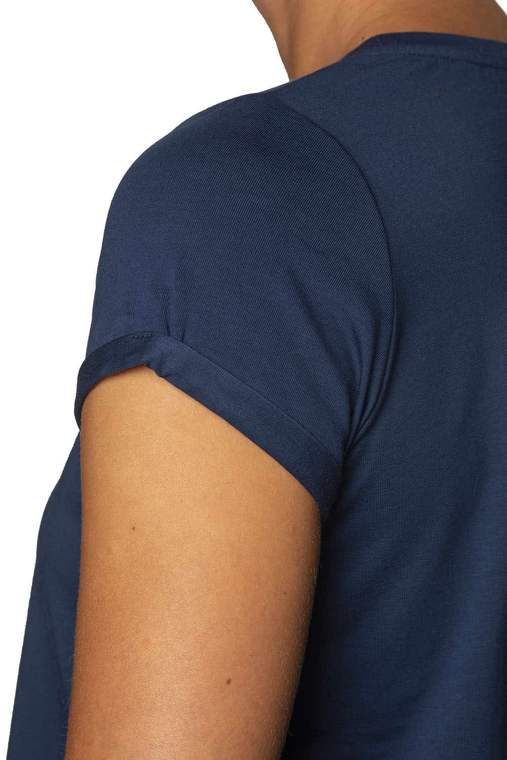 Nixie Classic Blue Supima Cotton Tee
