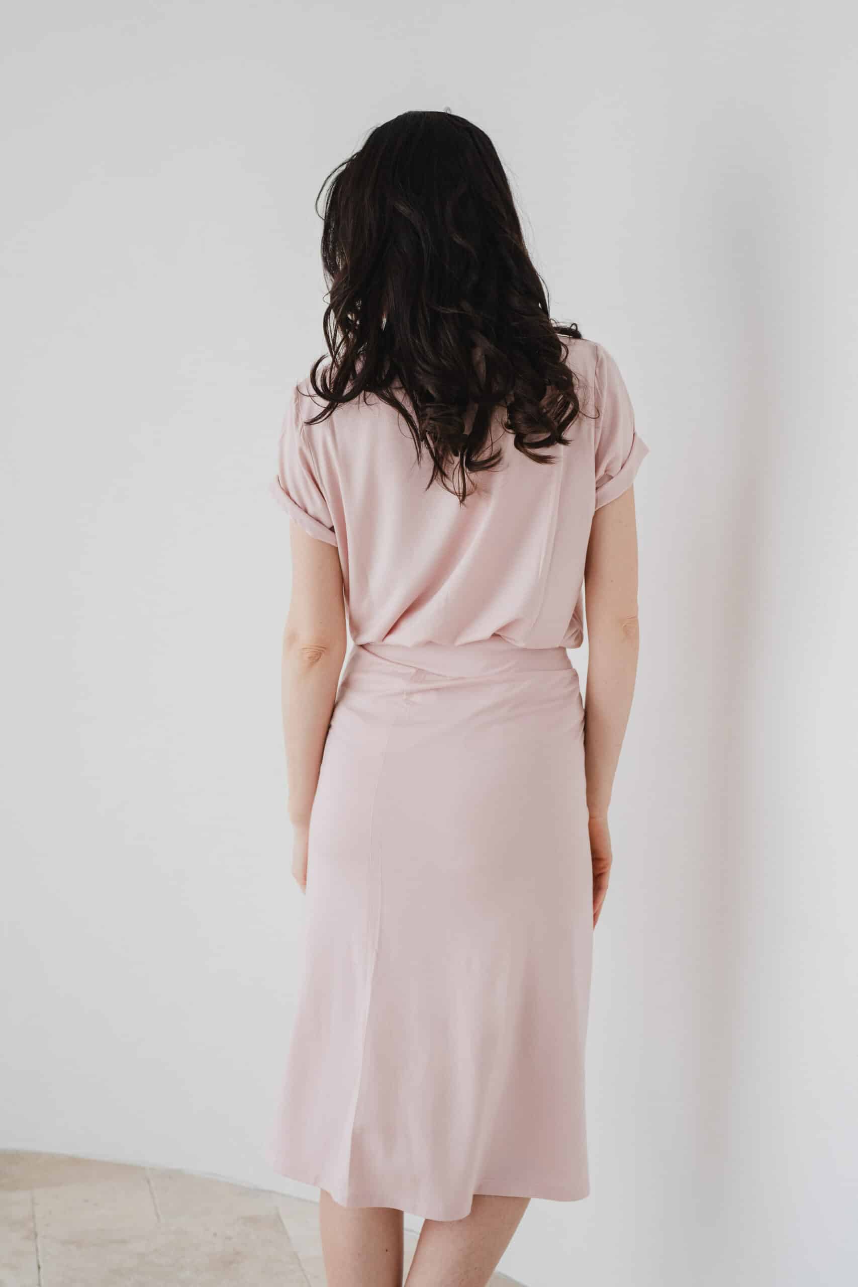 Kaia Wrap Skirt Pink