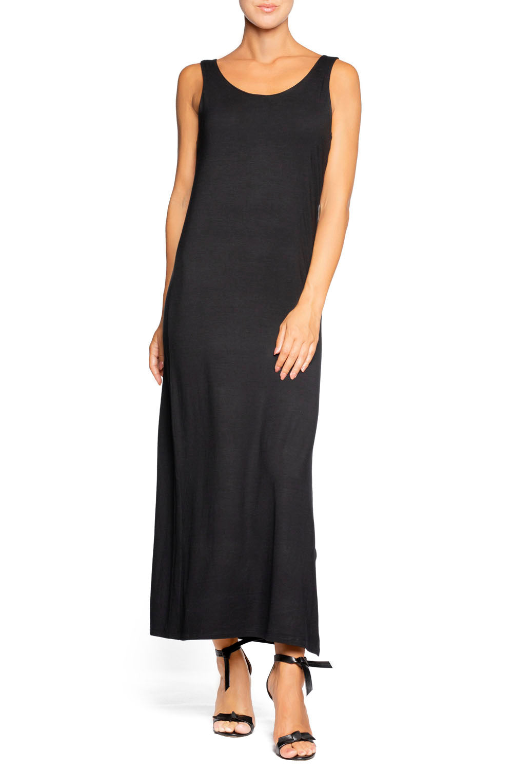 Noelani Maxi Black Dress