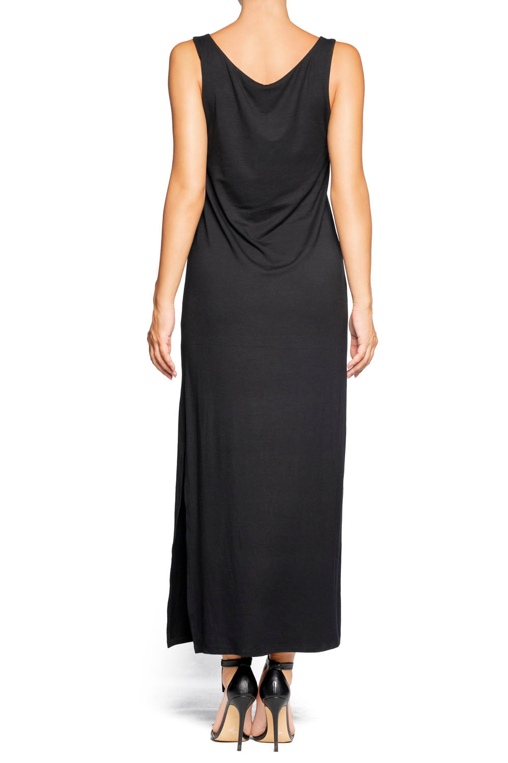 Noelani Maxi Black Dress