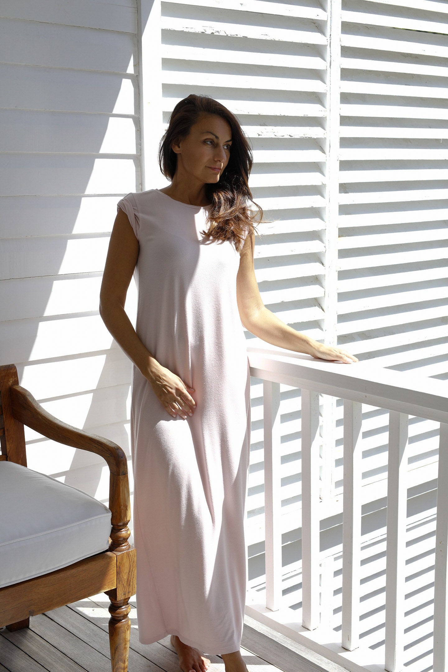 Savannah Pink Maxi Dress
