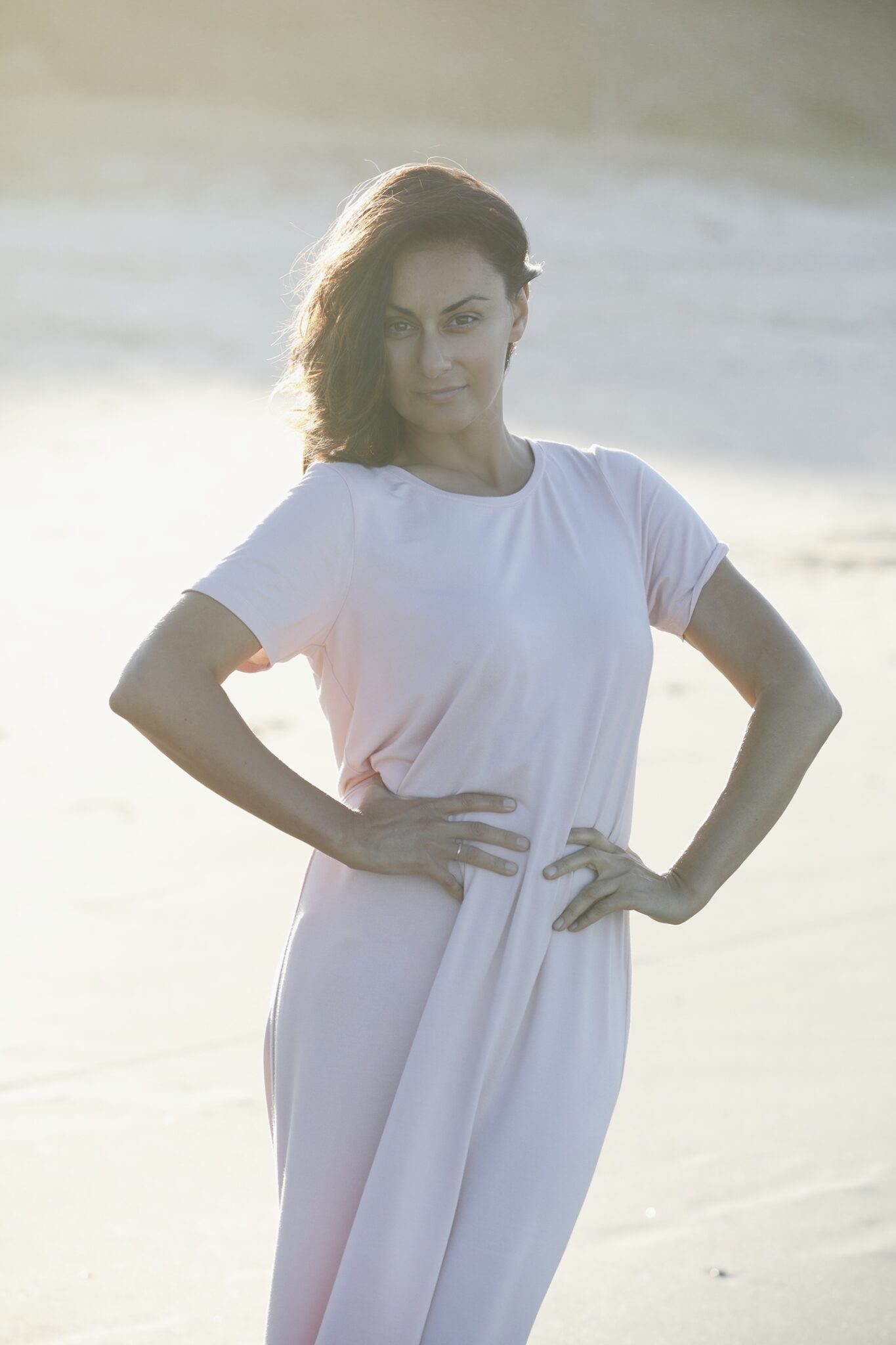 Savannah Pink Maxi Dress