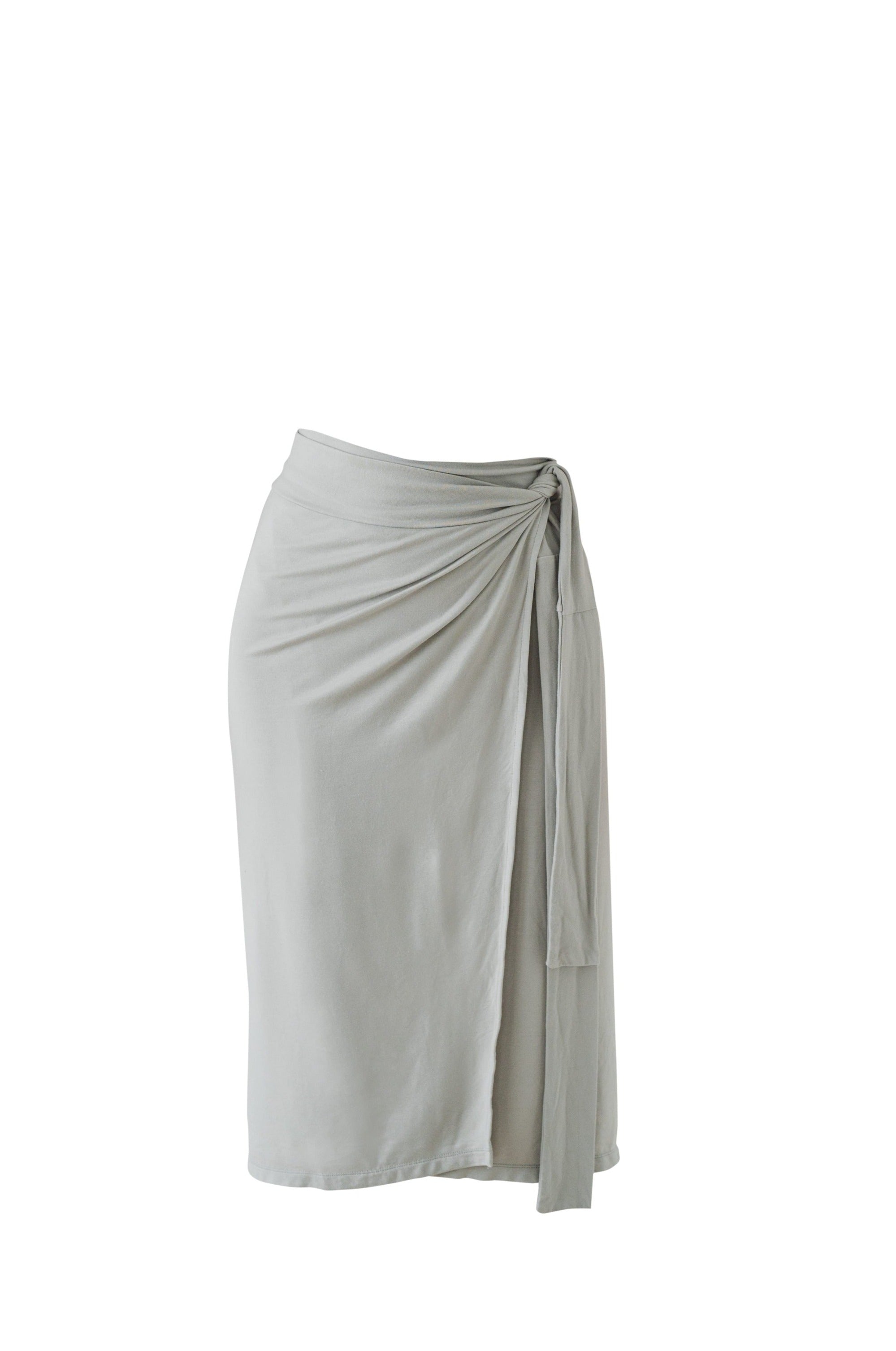 Kaia Wrap Skirt Grey